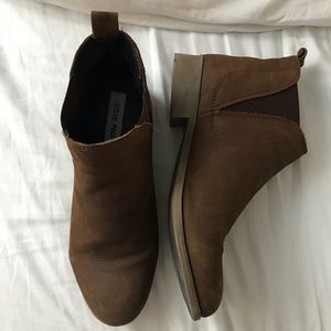 Brown Steve Madden Chelsea Booties